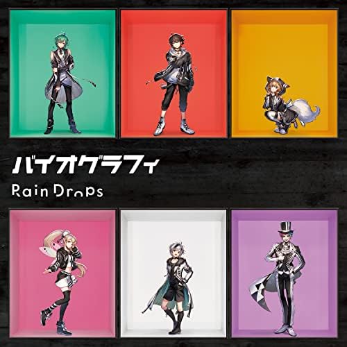 Rain Drops Biography (Regular Edition) Japan Music CD