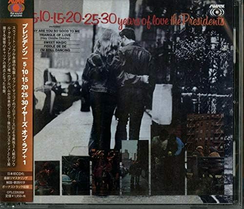 presidents 5-10-15-20-25-30 Years of Love +1 (Japan's first CD, latest mastering