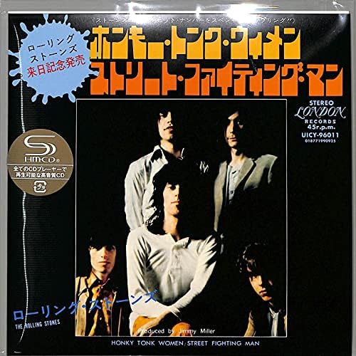 The Rolling Stones Honky Tonk Women/Street Fighting Man [Limited Edition] (SHM-CD) Japan Music CD