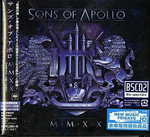 Sons of Apollo MMXX (Limited Edition) Japan Music CD