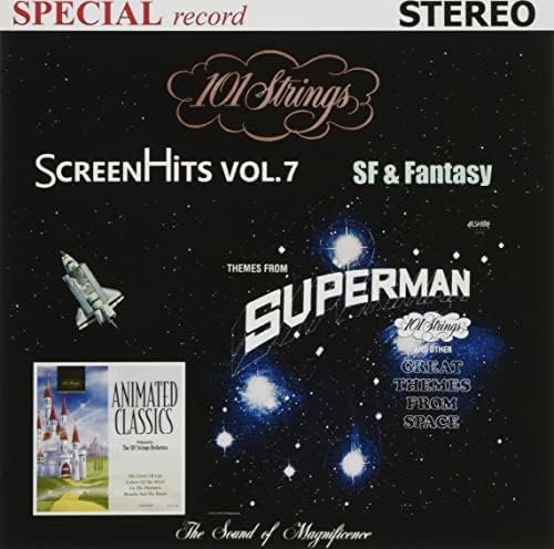 101 string orchestra SCREEN HITS VOLUME 7/ SF & FANTASY Japan Music CD