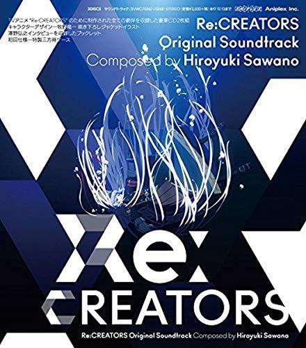 Hiroyuki Sawano Re:CREATORS Original Soundtrack Japan Music CD
