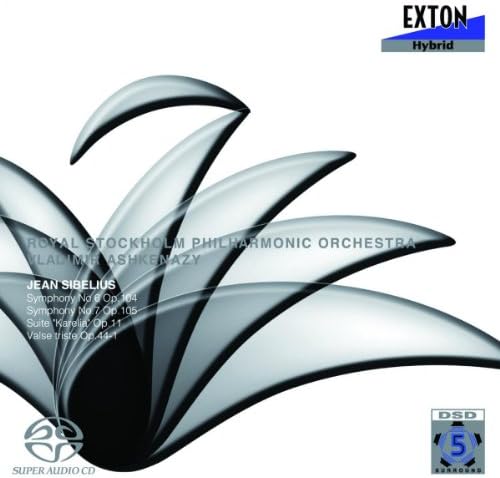 Ashkenazy Sibelius: Symphony No. 6, Program No. 7 "Karelia", Sad Walt CD