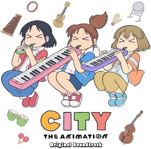 Piranhas "CITY THE ANIMATION" Original Soundtrack Japan Music CD