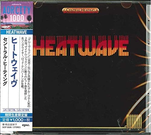 Heatwave Central Heating (Limited Edition) Japan Music CD Bonus Track