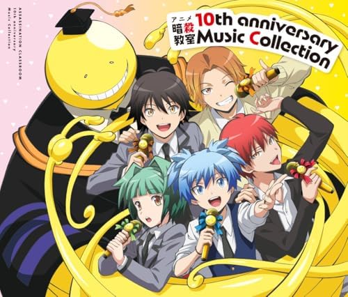 Assassination Classroom 10th Anniversary Music Collection Japan Music CD