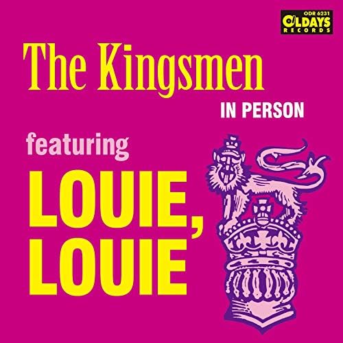 kingsmen In Person: Louie Louie Japan Music CD