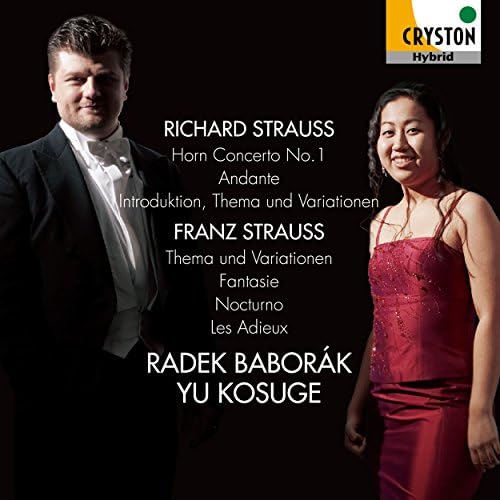 Radek Baborak, Yu Ko Richard Strauss: Horn Concerto No. 1, etc. Japan Music CD^