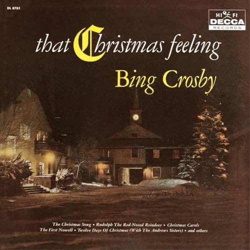 Bing Crosby That Christmas Feeling Japan Music CD