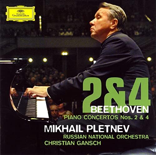 Mikhail Pletnev Beethoven: Piano Concertos Nos. 2 and 4 (SHM-CD) Japan Music CD
