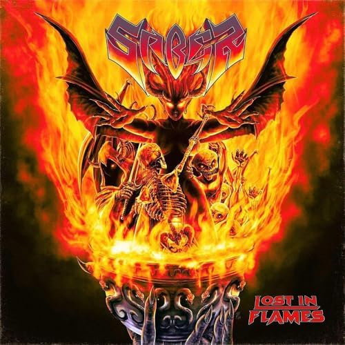 Saber Lost In Flames Japan Music CD