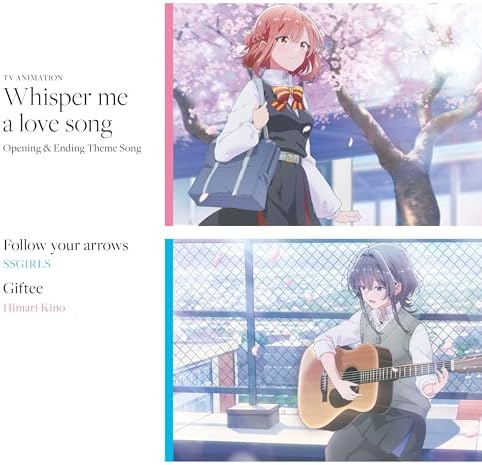 SSGIRLS Follow your arrows Whisper Me a Love Song Opening & Ending Japan CD^