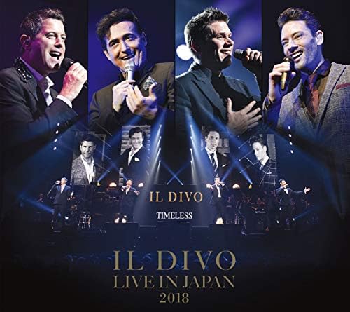 il divo Live at Budokan 2018 (Limited Edition) (2CD(Blu-spec CD2)+DVD) Japan CD