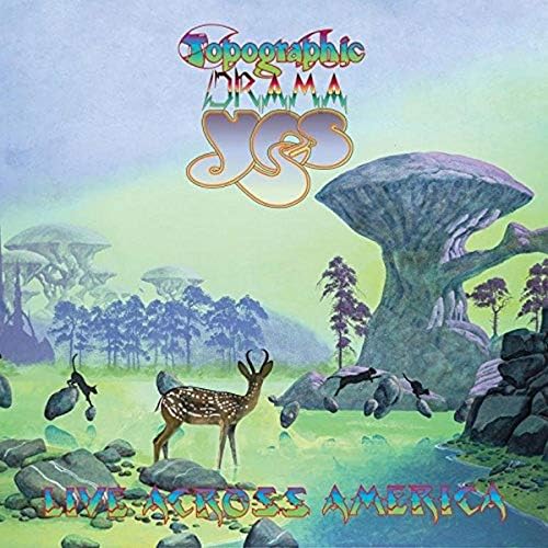YES Topographic Drama: Live Across America Japan Music CD