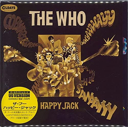 The Who Happy Jack Japan Music CD