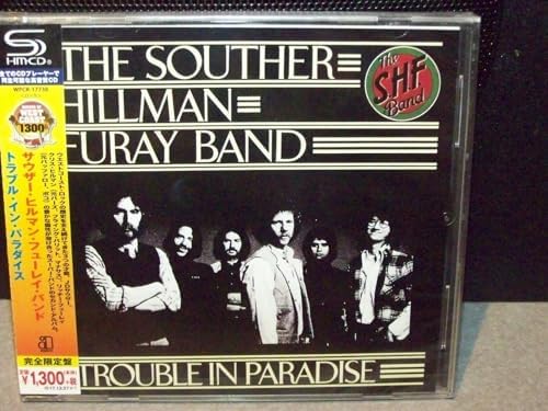 The Souther-Hillman-Furay Band Trouble In Paradise Japan Music CD
