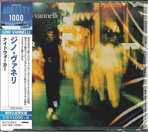 Gino Vannelli Night Walker (Limited Edition) Japan Music CD