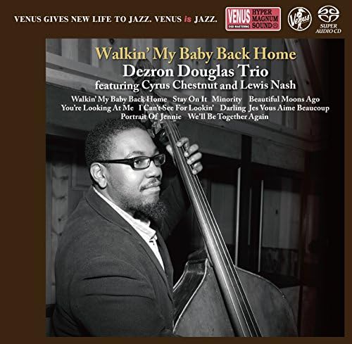 Dezron Douglas Trio Walkin' My Baby Back Home Japan Music CD