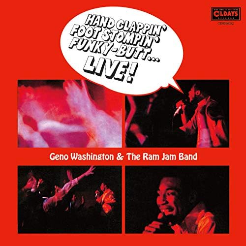 Geno Washington, Gen Hand Clappin' Foot Stompin' Funky Butt... Live! Japan CD
