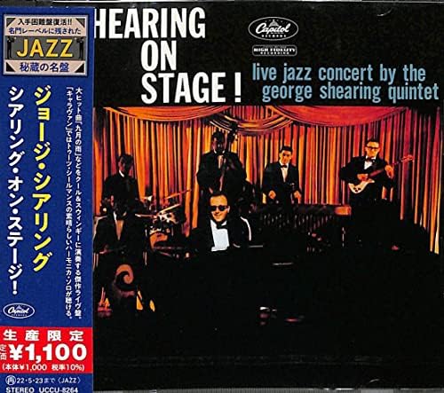 The George Shearing  Shearing On Stage!(Limited Edition) Japan Music CD