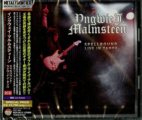 Yngwie Malmsteen spellbound live in tampa Japan Music CD