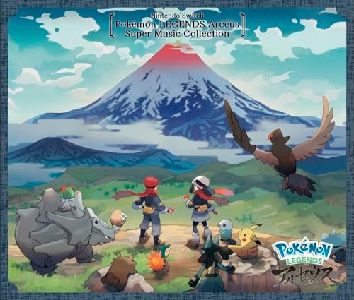 omnibus Nintendo Switch Pokemon LEGENDS Arceus Super Music Collection Japan Musi