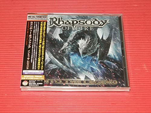 Rhapsody of Fire Into the Legend Japan Music CD