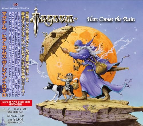 Magnum Here Comes The Rain + DVD Japan Music CD