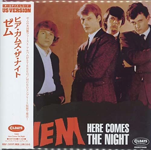 Zem Here Comes the Night Japan Music CD