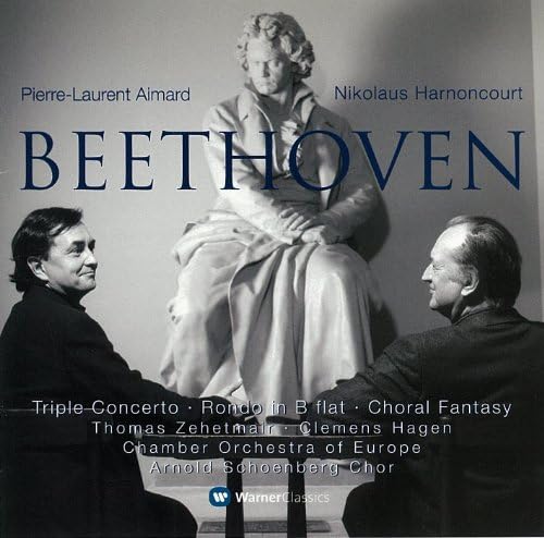 Aimard and Harnoncou Beethoven: Triple Concerto and others Japan Music CD