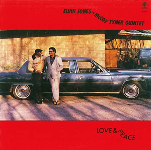 Elvin Jones, Elvin J love & peace Japan Music CD