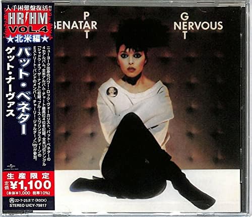 Pat Benatar Get Nervous (Limited Edition) Japan Music CD^