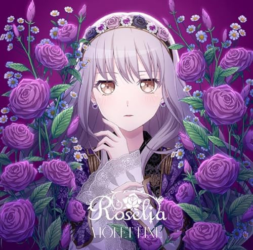 Roselia VIOLET LINE [Yukina Minato Ver.] Japan Music CD
