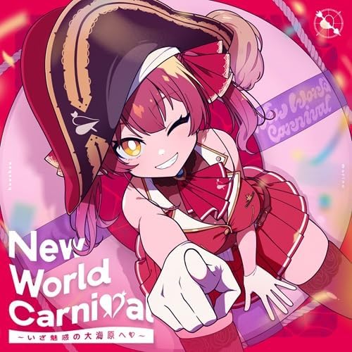 Houshou Marine New World Carnival Iza Miwaku No Ounabara He (Limited Edition A) (CD+BD) Japan Music CD