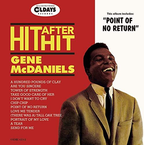 Jean McDaniels hit after hit Japan Music CD