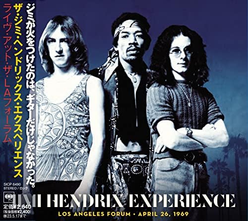 The Jimi Hendrix Exp live at the LA Forum Japan Music CD