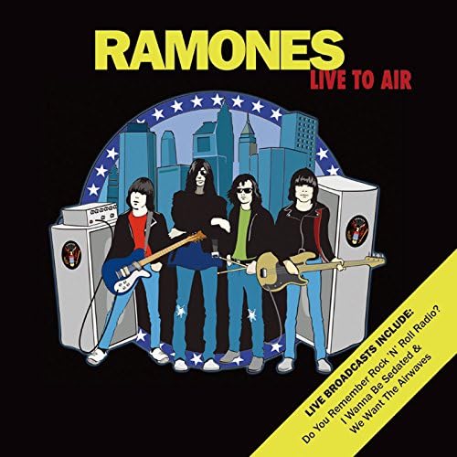 ramones live to air Japan Music CD