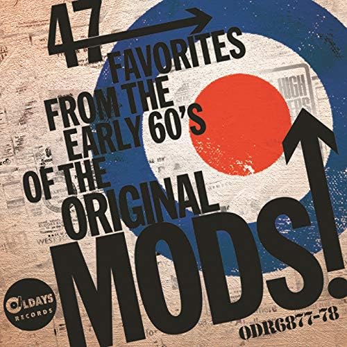 VA 47 FAVORITES FROM THE EARLY 60'S OF THE ORIGINAL MODS! Japan Music CD