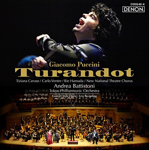 Battistoni conductor Puccini: Opera "Turandot" (concert format) Japan Music CD