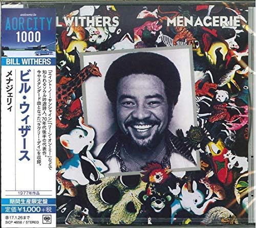 Bill Withers Menagerie (limited edition) Japan Music CD