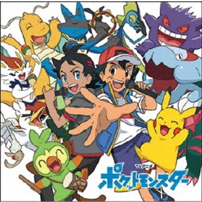 Pokemon TV Anime Theme Song BEST 2019-2022 (Normal Edition) Japan Music CD^