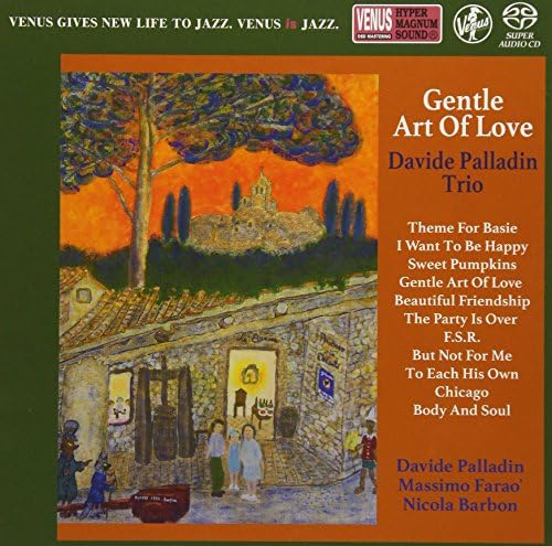 Davide Paladin Trio The Gentle Art of Love Japan Music CD