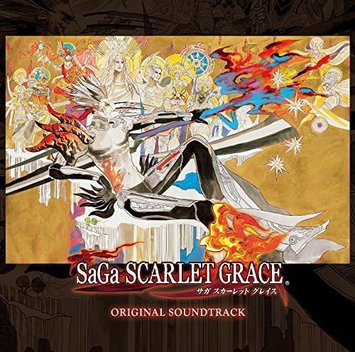 Saga Scarlet Grace Original Soundtrack Japan Music CD