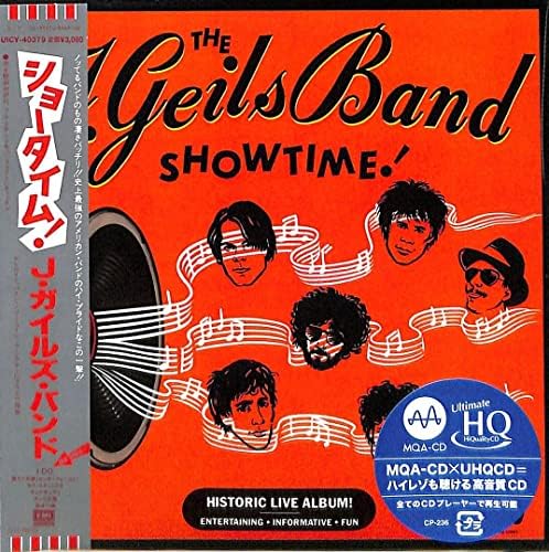 J. Giles Band Showtime! (Limited Edition) (UHQCD (MQA)) Japan Music CD