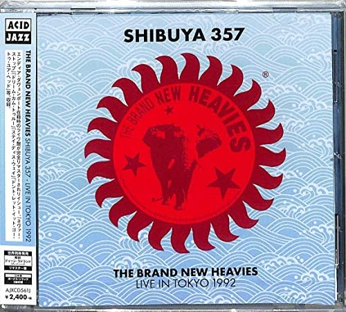 The Brand New Heavie SHIBUYA 357 - LIVE IN TOKYO 1992 Japan Music CD