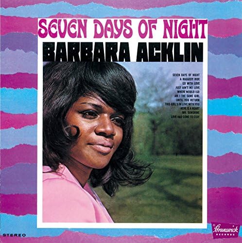 Barbara Acklin Seven Days of Night [SOUL 100% MUSIC] Japan Music CD