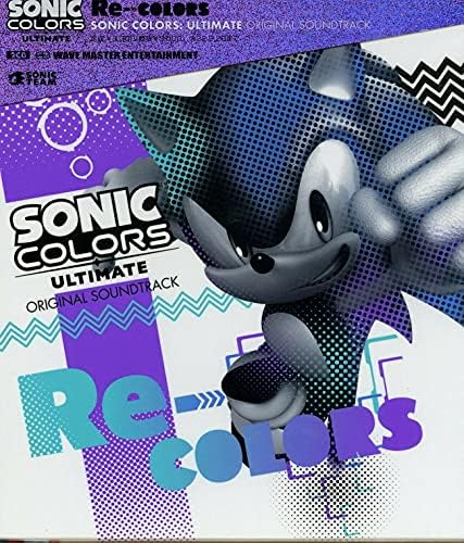Sonic Colors Ultimate Original Soundtrack Re-Colors (2 CDs) Japan Game Music CD