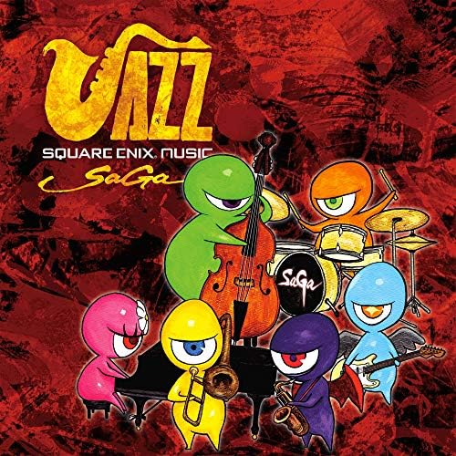 SQUARE ENIX JAZZ SaGa Japan Game Music CD