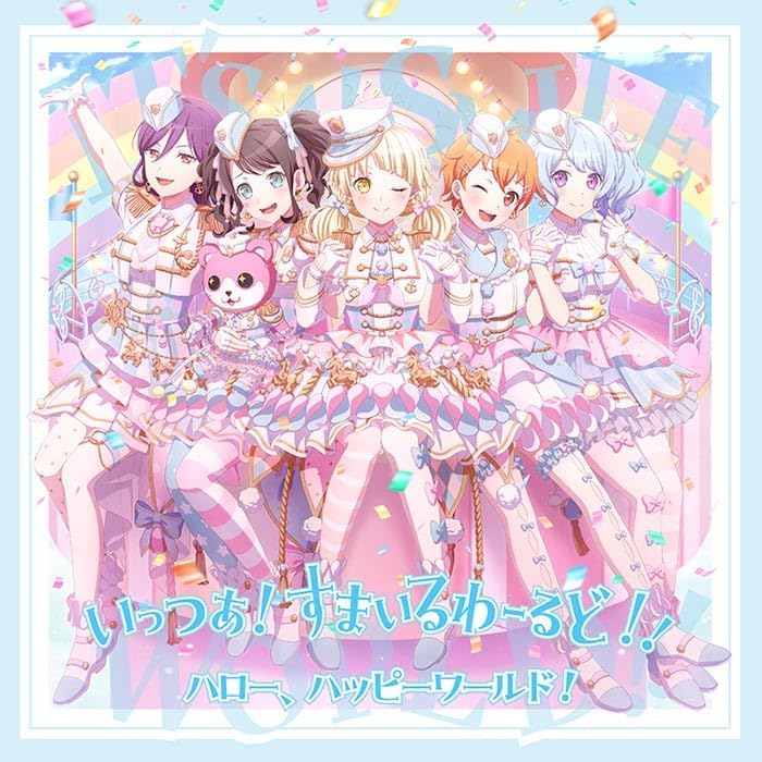 Hello, Happy World! It's a Smile World!! BanG Dream Japan Music CD