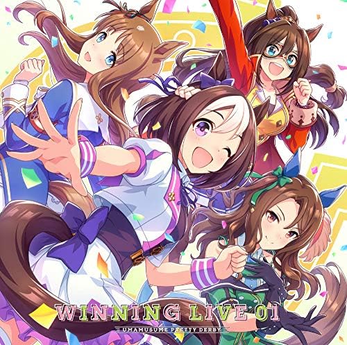 "Uma Musume Pretty Derby" WINNING LIVE 01 Japan Music CD GIRLS' LEGEND U